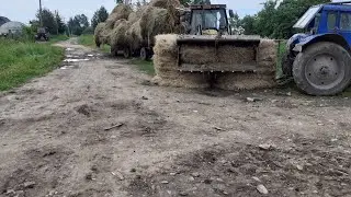 Вожу рулоны с поля