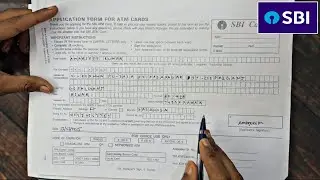 SBI ATM card form kaise bharen 2025 | SBI ATM card form fill up 2025