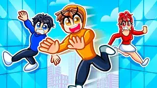 SPEEDRUNNER vs HUNTERS in Realistic Parkour Game!