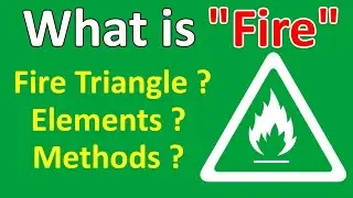 What is fire in Urdu | what is fire triangle and Elements | Methods