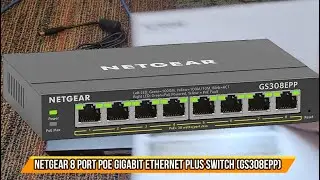 NETGEAR 8 Port PoE Gigabit Ethernet Plus Switch