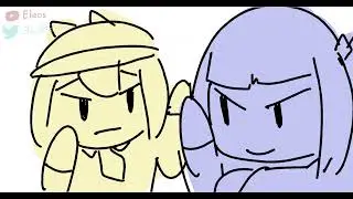 Gura Vs Ame [ Hololive Animation]