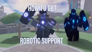 Original Tower defense simulator rp:  How to get Robotic support badge