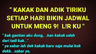 Kakak dan adik tiri sama sama doyan nya || Cerpen romantis