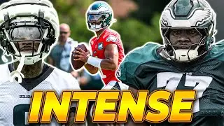 Vic Fangio brought the HEAT vs Jalen Hurts + Becton HANDLES Jalen Carter & KEY Defenders BACK