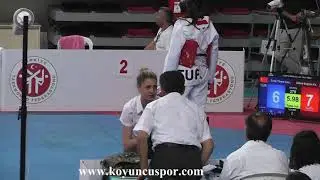 +59kg Final - Zehra Begüm Kavukcuoğlu vs Sude Y. Uzunçavdar (2019 Turkish Cadet Taekwondo Champion)
