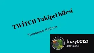 ÜCRETSİZ TWİTCH TAKİPÇİ 2022 -Nisan 2022 ! GÜNDE 20000 ÜCRETSİZ !