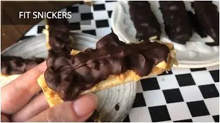 Fit Snickers Tarifi | Fırınsız Miksersiz Tatlı Tarifi