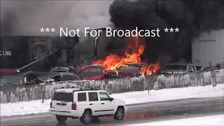 Monticello, MN   Major Pile Up Accident Interstate 94, Vehicles Engulfed in Flames   Nov 12th, 2020