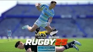 Rugby 25 | Argentina Vs New Zealand | The Rugby Championship Round 2 | PS5 Gameplay