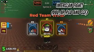 Interclan fight (VoD,OP,P5D and SSF) 😈! Underground war 2.0 pro gameplay