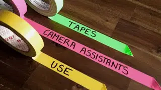 Camera Assistant Accessories - Tape
