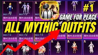 GAME FOR PEACE❗NEW MYTHIC OUTFITS PUBG MOBILE ( New Update )