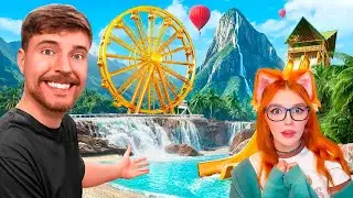 MrBeast - Частный Остров за $1 vs $250,000,000! Мистер Бист Реакция