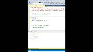 SQL Interview Question 157 || #sql #mysql #oracle #interview #shorts #reels #coding @SekharAcademy1