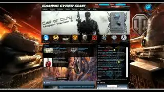 Общий обзор портала Gaming Cyber Club