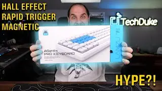 KONAČNO Hall effect, Rapid trigger tastaura na testu | Lamzu Atlantis Pro