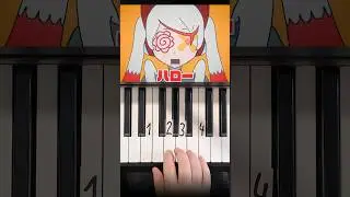 UTuber PinocchioP Piano Tutorial #shorts