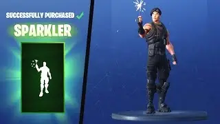 *NEW* SPARKLER DANCE EMOTE! New Emote In Fortnite!