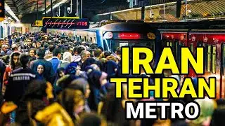 IRAN - Walking In Tehran Metro 2022 Iranian People Vlog ایران