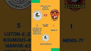 ATKMBvsGKFC #indianfootball #supercup #isl #atkmohunbagan #gokulamkeralafc