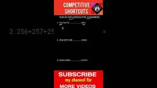 Easy trick for competitive exams#mathtrick#competetiveexams#tet#dsc#easylearning