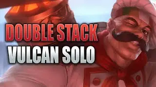 SMITE Vulcan Solo Gameplay | Double Stacking Build!