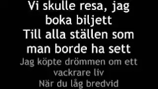 Martin Stenmarck - 100 år från nu (Blundar) Lyrics