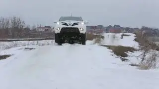 Видео зимнего тест-драйва Foton Tunland