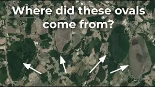 The Strange Oval Shaped Depressions that Line the East Coast...