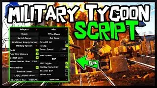 *NEW* Best Military Tycoon Script ✔️ Very OP