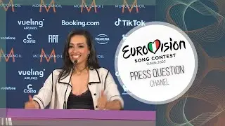 PRESS QUESTION ► Chanel (Spain Eurovision 2022)