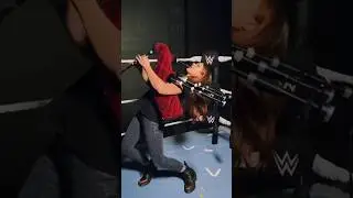 Playing bagpipes at WWE’s headquarters