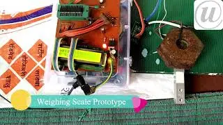 Load Cell + HX711 Module interfaced with ATmega328