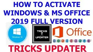 Windows 7,8,8.1,10 and Ms Office 2019 Full Version Activation