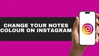 How to Customize Your Instagram Notes Colors!