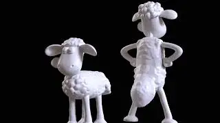 Shaun the Sheep 3D model