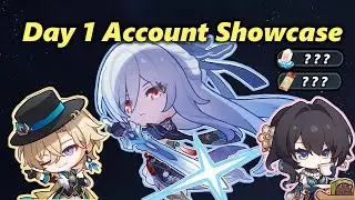 What a 1 Year Old Honkai Star Raill Account looks like
