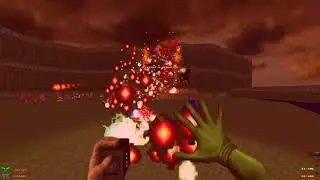 RUSSIAN OVERKILL Doom 2 Mod Maps of Chaos Map01 Gameplay