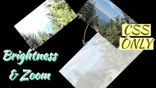 【MBAK】Pure CSS | Zoom & Brightness | CSS Image Hover Transition Effects