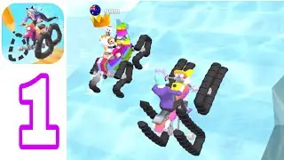 SCRIBBLE RIDER - Gameplay Walkthrough Part 1 Levels 1-25 (iOS, Android)
