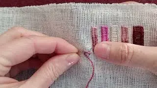 Elizabethan Ladder Stitch tutorial