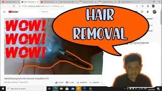 Ingrown hair removal satisfying [Reaction] jerawat