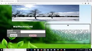 Weather Report Management || JAVA PROJECT || APPLICATION PROJECT
