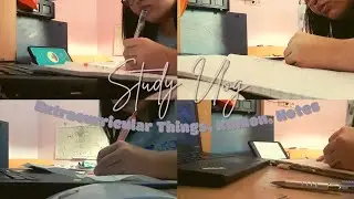 Study Vlog | Extracurricular Things, Kumon, Notes #studyvlogseries