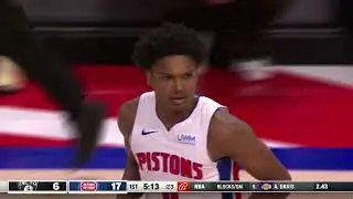 Ausar Thompson | Footwork & Fakes | Detroit Pistons 23-24