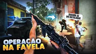 Operação POLICIAL na FAVELA acaba em INTENSO TIROTEIO - SQUAD