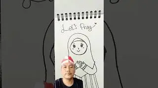 siapa yang sayang ibu 😘😘 #drawing #art #muslimahkartun #menggambar#shorts