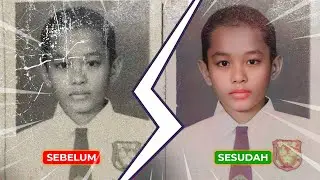 AMAZING! Restorasi Foto Jadul Jadi Bagus Pakai AI