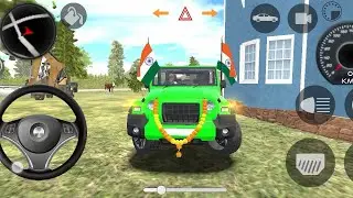 Dollar (Sang) Modified Mahindra Yellow Thar😈 || lndian Cars Simulator 3D || An...